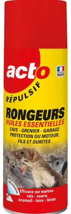 Répulsif anti-rongeurs Acto aux huiles essentielles