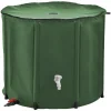 Réservoir souple, récupérateur d'eau de pluie pliable - 1000 L - Vert - Linxor