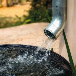 Réservoir souple, récupérateur d'eau de pluie pliable - 1000 L - Vert - Linxor