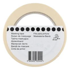 Ruban de masquage lignes droites 50 m x 24 mm - 1 rouleau