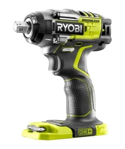 RYOBI - Boulonneuse a chocs BRUSHLESS 18V ONE+ - 4 modes - emmanchement carré 1/2 + adaptateur hexagonal 1/4'' - R18IW7-0
