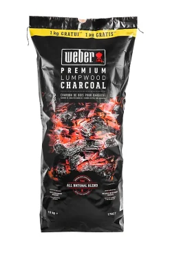 Sac de charbon de bois Weber 10kg dont 1kg gratuit