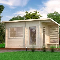 Sauna extérieur Sanna 5 places Palmako 6,8m²