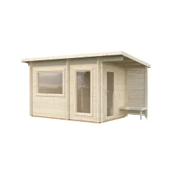 Sauna extérieur Sanna 5 places Palmako 6,8m²