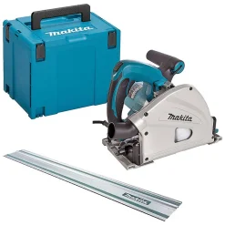 Scie circulaire plongeante Makita SP6000J1 1300W diam165mm avec coffret MAK-PAC et rail 1400 mm