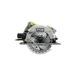 Scie circulaire RYOBI 1600W 66mm - 2 guides de coupe 84 cm - RCS1600-KSR