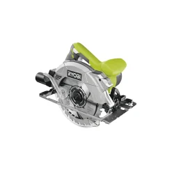 Scie circulaire RYOBI 1600W 66mm - 2 guides de coupe 84 cm - RCS1600-KSR