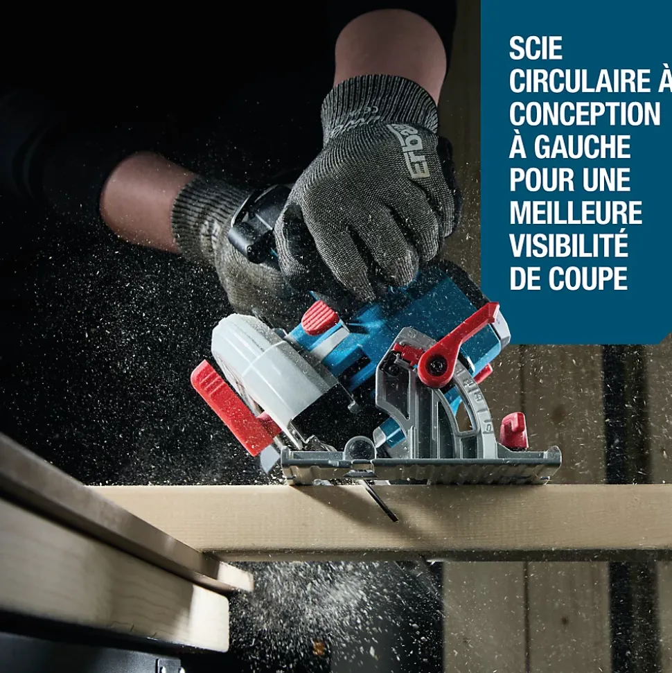 Scie circulaire sans fil Erbauer ERI1086CSW 190mm 18V ( sans batterie)
