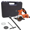 Scie Circulaire Sans Fil 18V Li-Ion BLACK+DECKER BES510K-QS Livrée avec 1 Batterie 2,5Ah, 1 Lame et un Chargeur 1A
