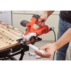 Scie Circulaire Sans Fil 18V Li-Ion BLACK+DECKER BES510K-QS Livrée avec 1 Batterie 2,5Ah, 1 Lame et un Chargeur 1A