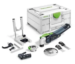 Scie oscillante 18V Vecturo OSC 18 E-Basic-Set (sans batterie ni chargeur) + coffret Systainer + accessoires - FESTOOL - 576592