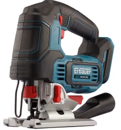 Scie sauteuse sans fil sans batterie 18 V - pendulaire (4 niveaux) - vitesse 0-3000 rpm - Erbauer EJS18-Li