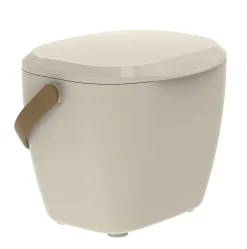 Seau à compost Bokashi Hozelock blanc crème 3L