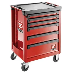 Servante D'atelier Vide Facom Roll.6m3apf - 6 Tiroirs - Rouge