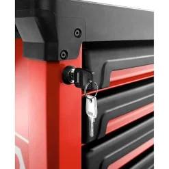 Servante d'atelier vide ROLL FACOM - ROLL.6M3APB - 6 tiroirs - 3 modules par tiroir - Rouge