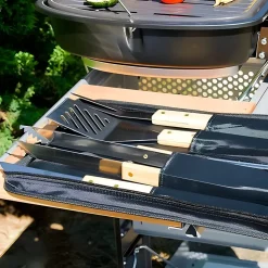 Set de 5 ustensiles de barbecue en sacoche Campingaz