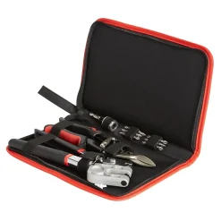 Set plaquiste - 5 pièces Noir et rouge