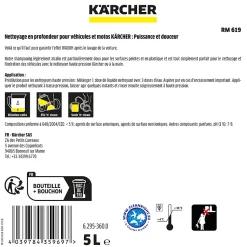 Shampooing auto Karcher 5L pour carrosserie brillante