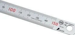 Shinwa Règle 15 cm - avec graduation fine de 0,5mm, 13005
