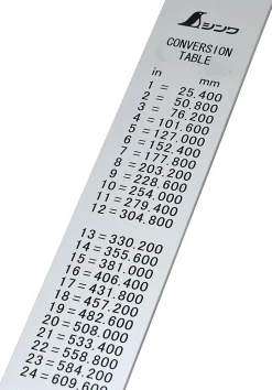 Shinwa Règle 100 cm - avec graduation fine de 0,5mm, 13048