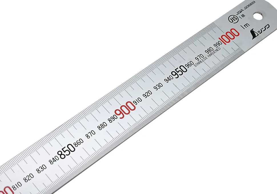Shinwa Règle 100 cm - avec graduation fine de 0,5mm, 13048