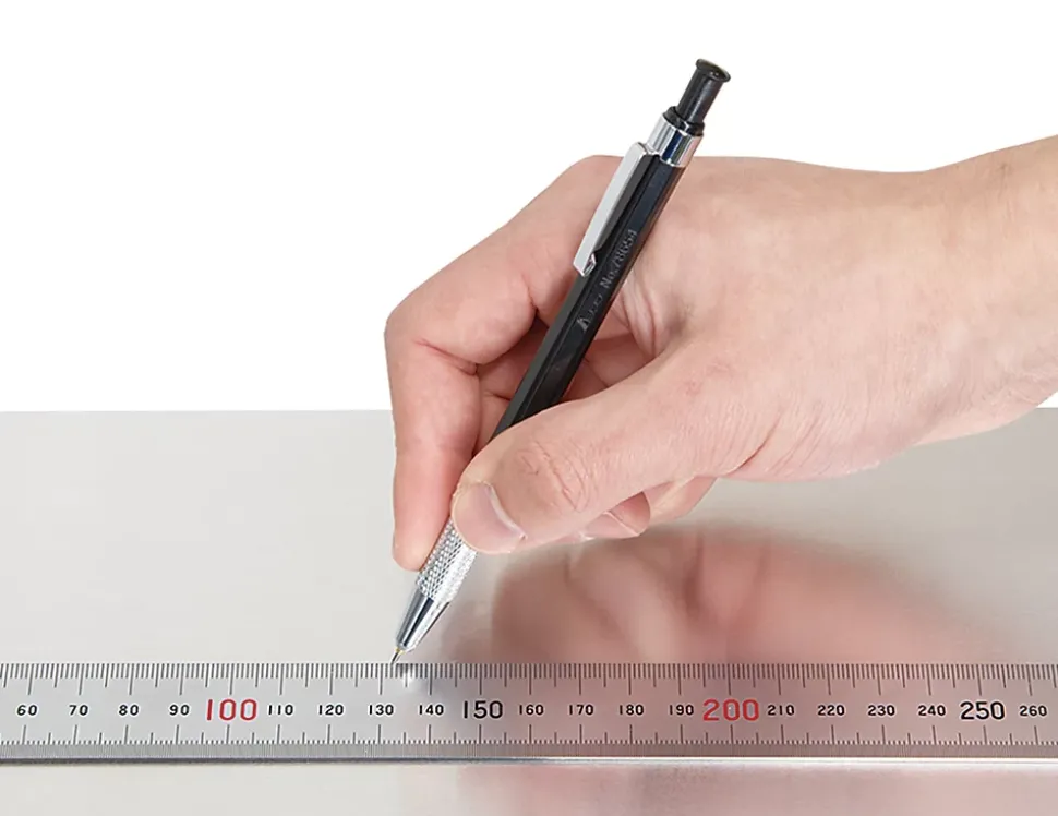 Shinwa Règle 100 cm - avec graduation fine de 0,5mm, 13048