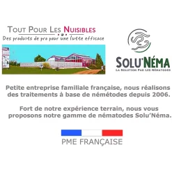 SOLUNEMA-Nématodes Heterorhabditis Bacteriophora (HB) -250 Millions