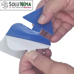 Solunéma - 10 Pièges Collants Bleus pour les Thrips, Moucherons, Design XXL