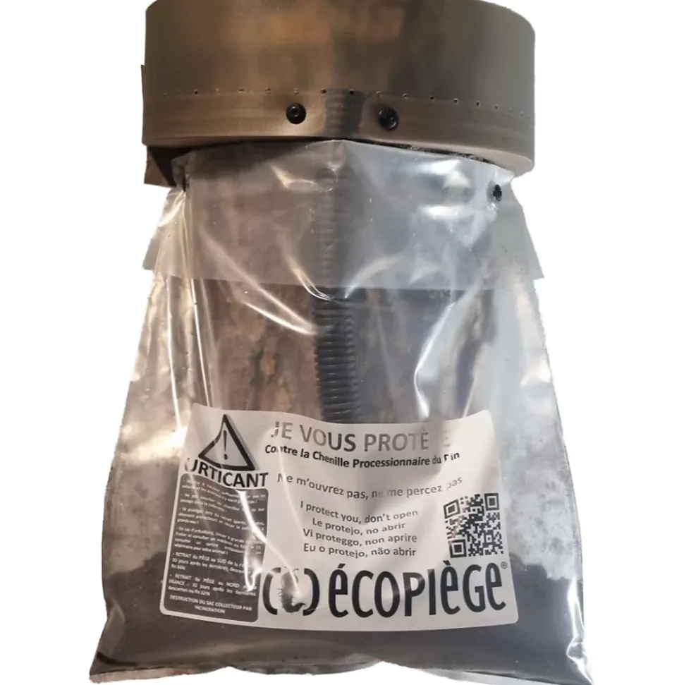 SoluPin - Écopiège 180 cm Version Vissage - Piège Chenilles Processionnaire du pin