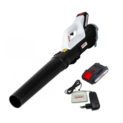 Souffleur de feuilles sans fil + 1 batterie 20V + 1 chargeur Ikra