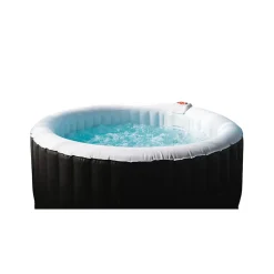Spa gonflable 4 places rond Ospazia - Diamètre : 185 cm - Filtre et bâche inclus