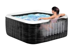 Spa gonflable Intex Pure Spa Ardoise à bulles 6 places avec LED
