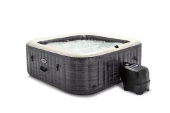 Spa gonflable Intex PureSpa à bulles ardoise 4 places