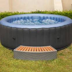 Spa gonflable jacuzzi rond 6 places Mspa DSC06 bergen