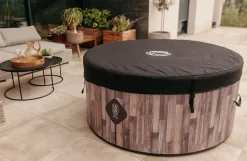 Spa Nordik gonflable 150 cm de diamètre 800 litres moteur 2240 W 2 à 4 personnes massage 140 jets Coco Spa