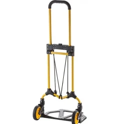 STANLEY 176580 - Diable Pliant léger et compact - Charge Max 70 kg - Jaune et Noir