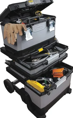 Stanley Servante d'atelier 63L bi-matière sur roulettes FatMax