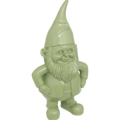 Statue nain de jardin déco extérieur Anao H.30cm résine assorti- Orange- Atmosphera