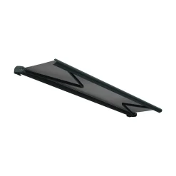 Store banne coffre CINTA 4,20 x 3,00m (Motorisé à Télécommande + LED + manœuvre de secours - Gris clair - Gris anthracite)