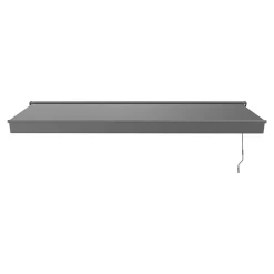 Store banne manuel gris 5x3 m avec semi coffre Jagua Klikstrom