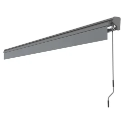 Store banne manuel gris 5x3 m avec semi coffre Jagua Klikstrom