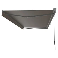 Store banne manuel gris 5x3 m avec semi coffre Jagua Klikstrom