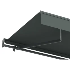 Store banne motorisé avec semi coffre gris 4x3 m Jagua Klikstrom