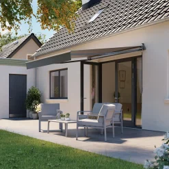Store banne sans coffre gris 3 x 2,5 m Jagua Klikstrom