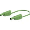 Stäubli SLK-4A-F25 cordon de mesure 4 mm 100 cm vert, 32 A, 600 V, 1 pc