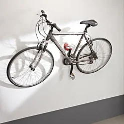 Support de rangement à vélo Mottez L. 8 cm x P. 13,8 cm fixation par la pédale