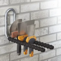 Support de rangement équerre double gainé Mottez L. 40 cm acier