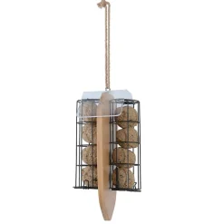 Support pour 8 boules de graisse Bamboo pour oiseaux