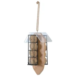 Support pour 8 boules de graisse Bamboo pour oiseaux