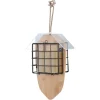 Support pour 2 pains de graisse Bamboo pour oiseaux